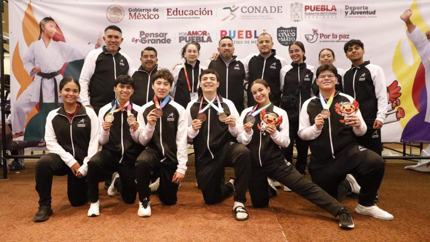 EL KARATE DE SONORA SE DESPIDE DE OLIMPIADA NACIONAL CON 4 MEDALLAS 